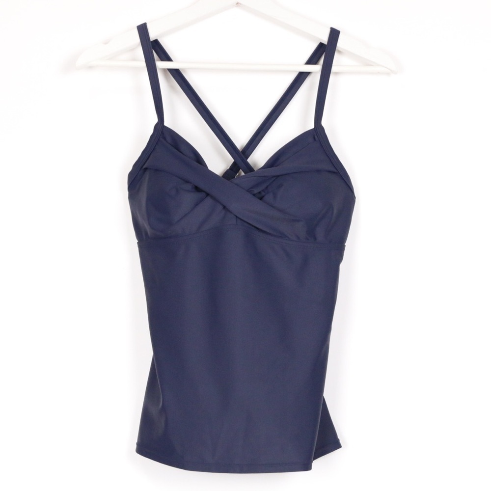 Athleta Twister Tankini Swim Top 32 D/DD Tall